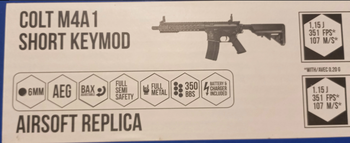 Image 3 for Colt M4A1 Full Metal AEG Compacte Set