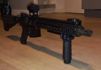 Image 9 for Colt M4A1 Full Metal AEG Compacte Set met Vortex Red Dot