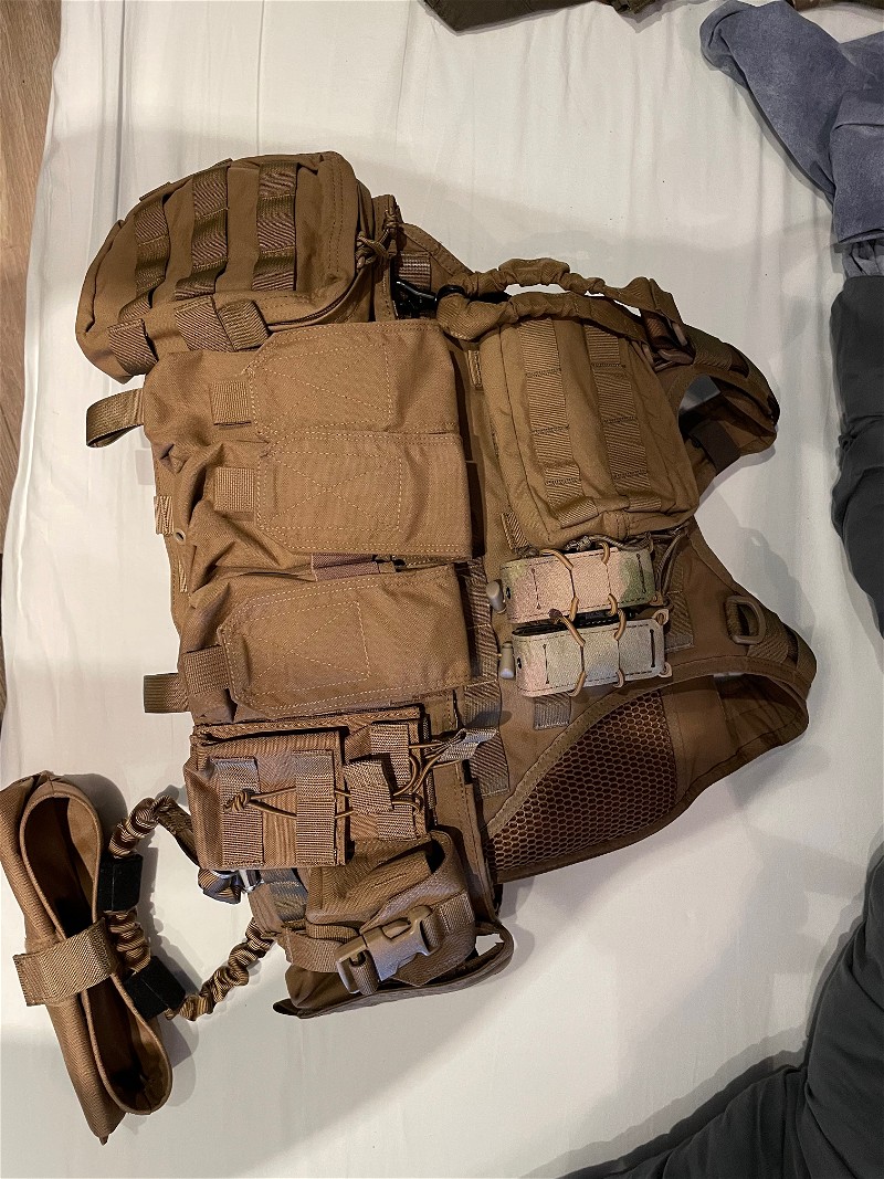 Image 1 for WAS plate carrier tan