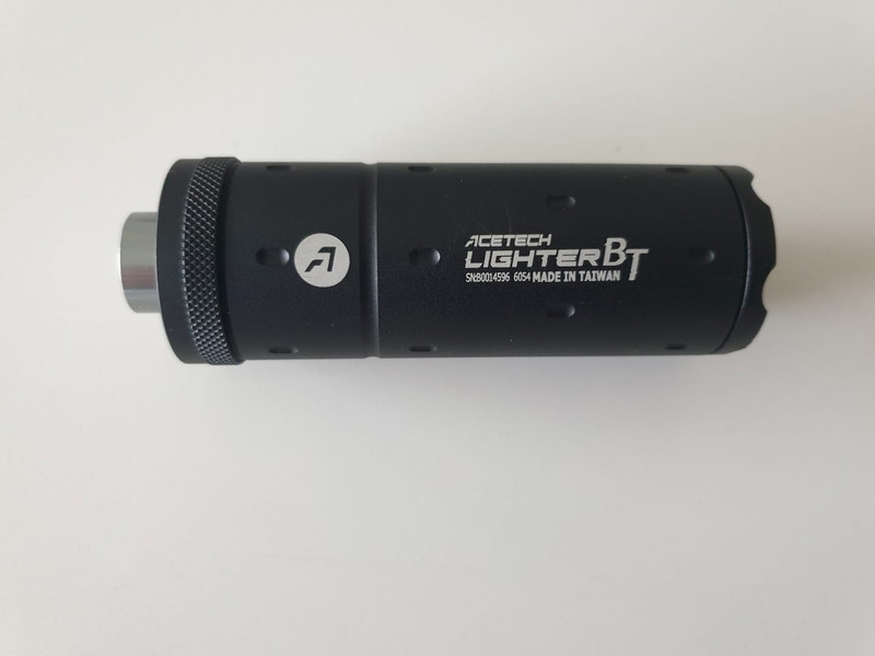 Image 1 for Acetech Lighter BT tracer unit met ingebouwde chrono (black)