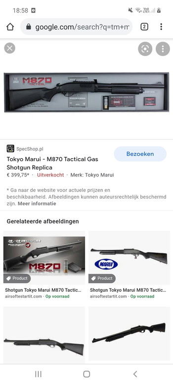 Bild 4 für Omgebouwde en ingekorte  Tm m870 op hpa maar kan in 5 minuten trg op gg