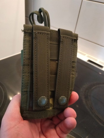 Image 2 for Grote walkie radio porto pouch voor je communicatie met molle