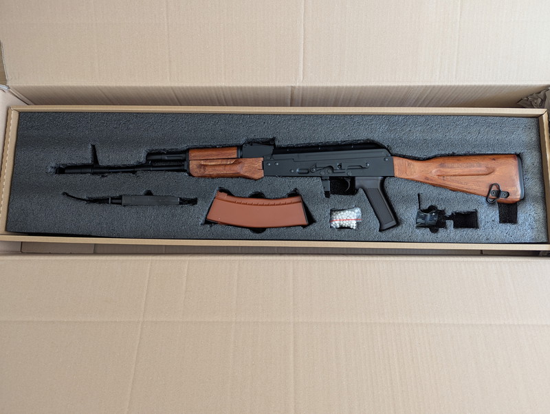Afbeelding 1 van Begadi Cyma AK-74 Sport S-AEG with Begadi CORE EFCS / Mosfet, wooden stock
