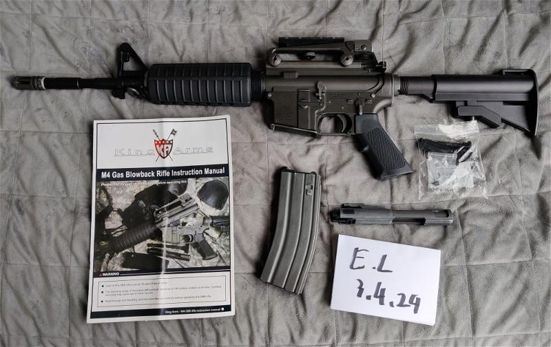 Image 1 for King Arms M4 Gbbr