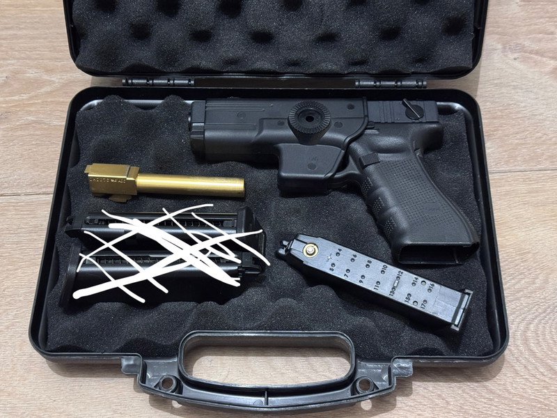 Image 1 pour WE Glock18C BLACK
