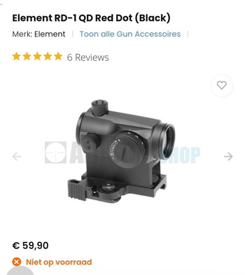 Image 9 for VORTEX VMX3T Magnifier en Element RD 1 QD Red Dot