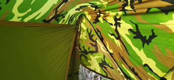 Image 7 pour Pak It Lite F.O.B (Fixed Opperating Bivy): 4 Season Camp Hammock Hangmat ( M81 Woodland)