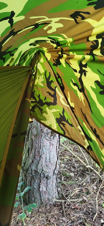 Image 8 pour Pak It Lite F.O.B (Fixed Opperating Bivy): 4 Season Camp Hammock Hangmat ( M81 Woodland)