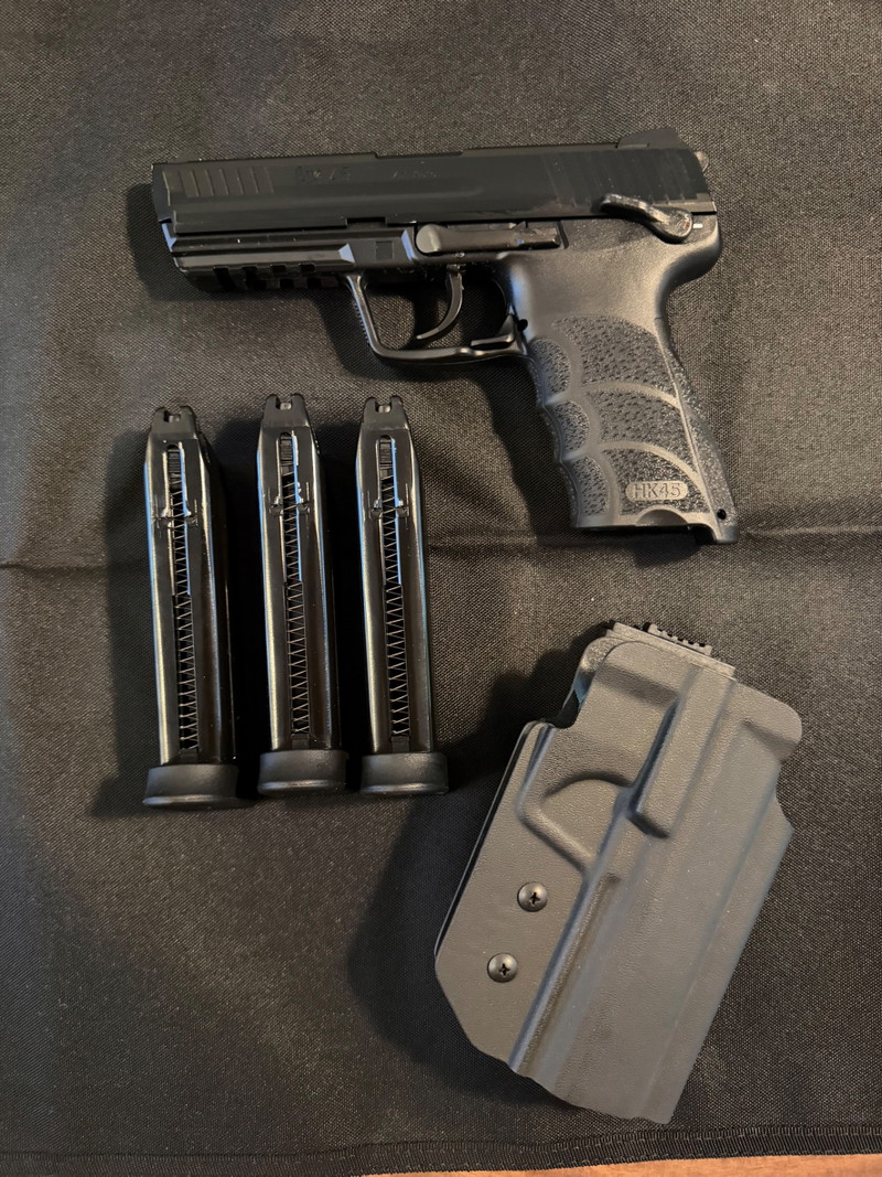 Image 1 for Heckler & Koch HK45 metaal + twee extra magazijnen