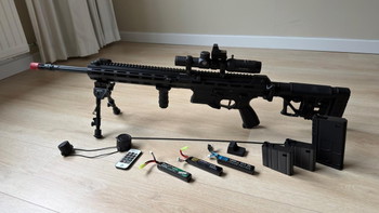 Image 4 for G&G TR80 DMR Airsoft replica + complete accessoireset - Zo goed als nieuw