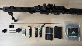 Image 5 for G&G TR80 DMR Airsoft replica + complete accessoireset - Zo goed als nieuw