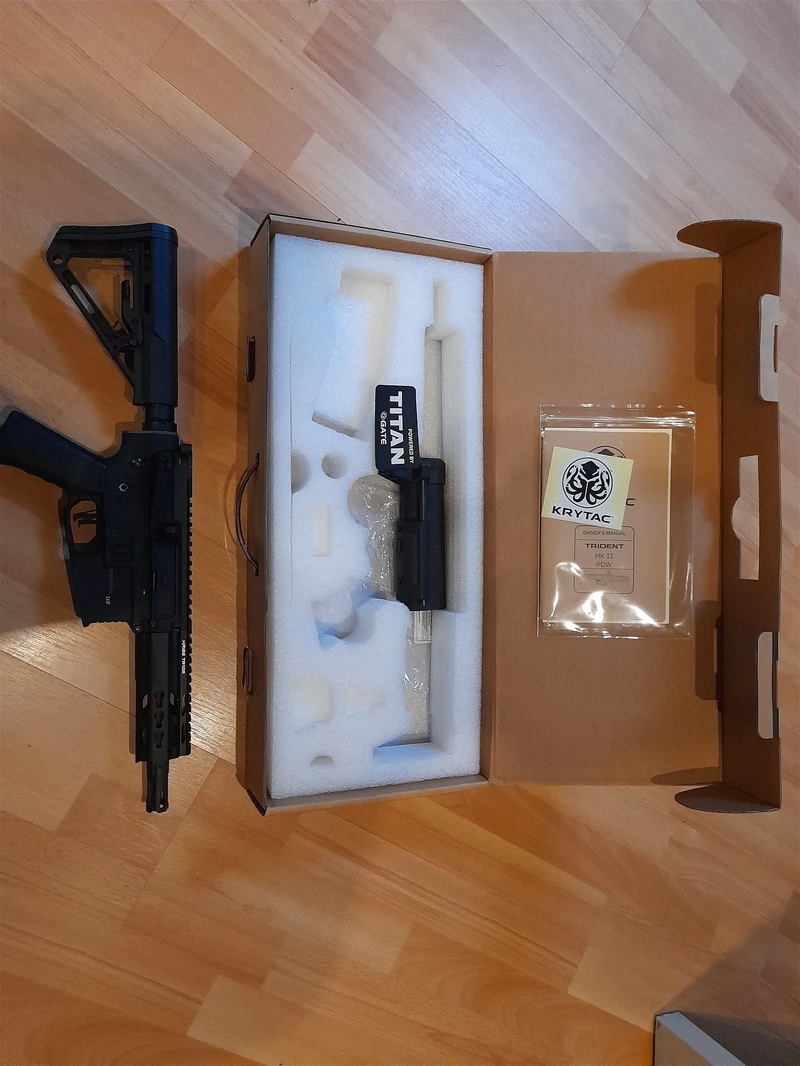 Afbeelding 1 van Krytac Trident MKII PDW met gate titan expert