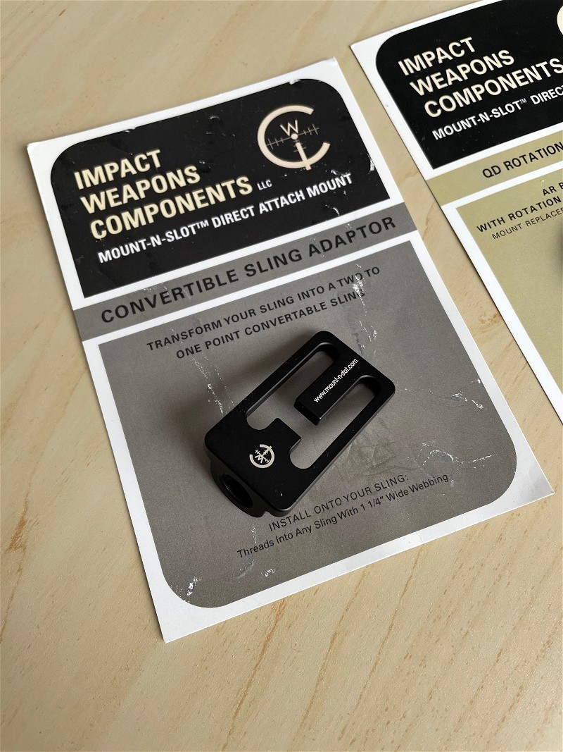 Image 1 for RS Impact Weapons Component 2 to 1 point  QD adapter