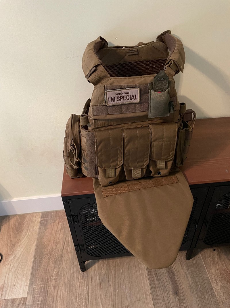 Image 1 for Plate carrier tan