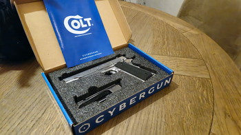 Afbeelding 4 van Cybergun Coltb1911 Silver