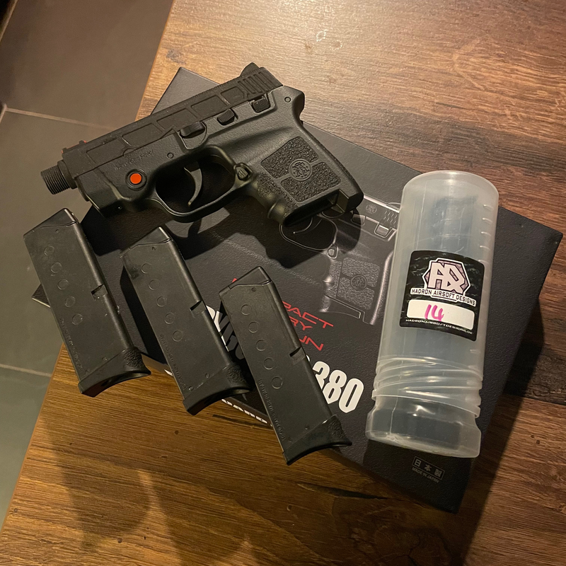 Bild 1 für Tokyo Marui Bodyguard 380 GBB + Hadron TDC Slide