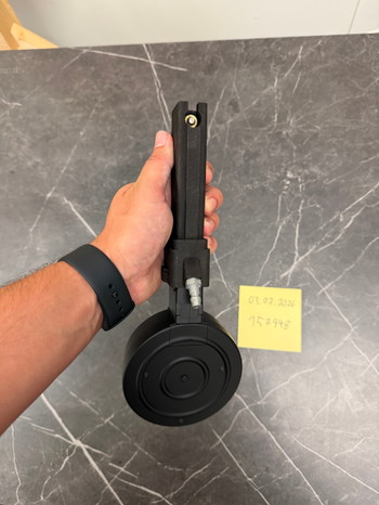 Image 3 for AirTac VFC / Umarex MP7 GBB HPA Adapter + Tokyo Marui MP5 Drum Mag