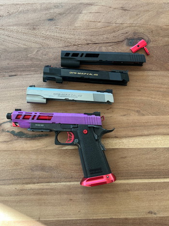 Bild 2 für Hi-capa met m4 adapter en 2x 3d slide