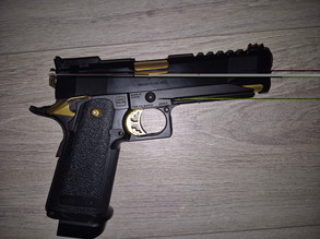 Afbeelding van TOKYO MARUI Hi-Capa 5.1 Gold Match Gas Blowback.