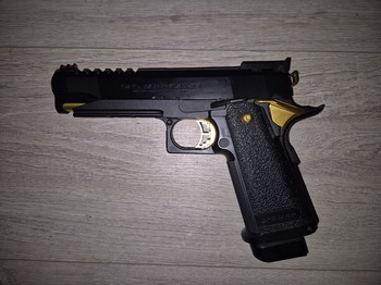 Image 2 for TOKYO MARUI Hi-Capa 5.1 Gold Match Gas Blowback.