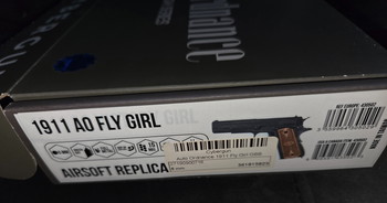 Afbeelding 3 van Cybergun 1911 AO FLY GIRL GBB