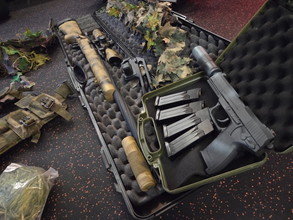 Image for Complete sniper kit - SSG24, SSX23, Ghillie hood, warrior belt