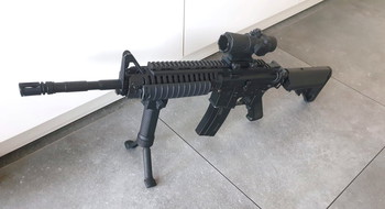 Imagen 2 de Full Metal MK16 + upgrades + red dot en TB1 (umarex)