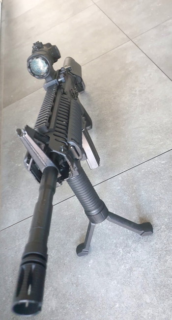 Imagen 7 de Full Metal MK16 + upgrades + red dot en TB1 (umarex)