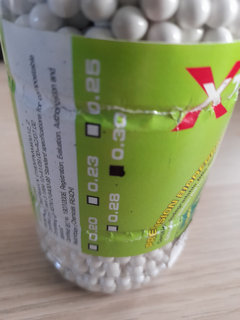 Afbeelding 2 van Xtreme Precision 0,30gr bio bbs