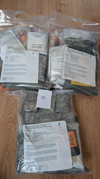 Image 2 for Partij militaire MRE's / operationele rantsoenen