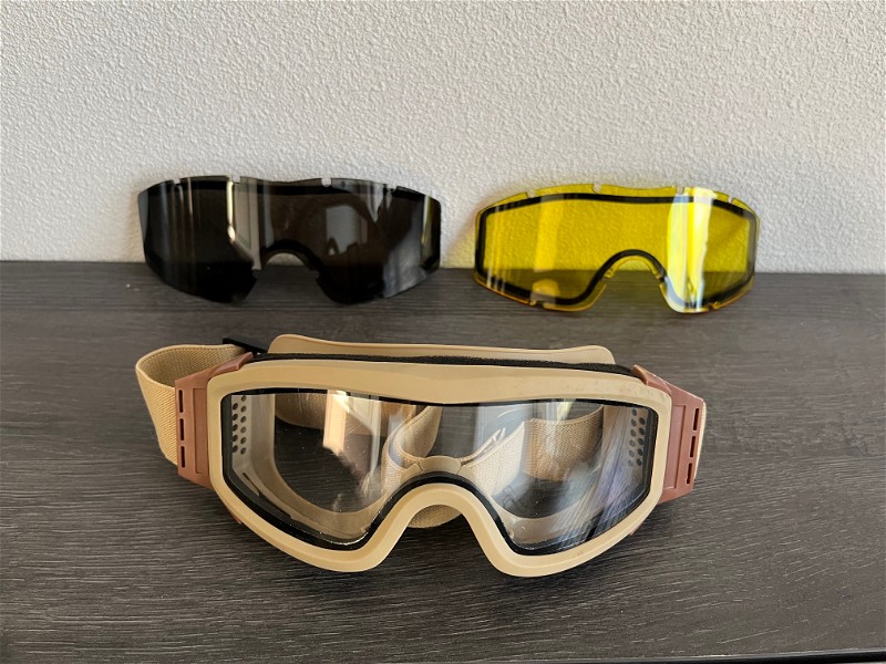 Image 1 for Valken goggles met drie lenzen