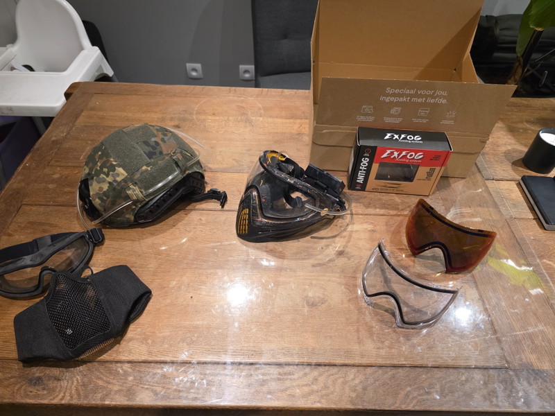 Image 1 for Moet weg! Dyi i4 full face mask with exfog, helmet, goggles/lowfacepro
