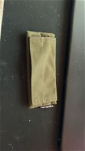 Image pour Kleine velcro pouch met rits in OD