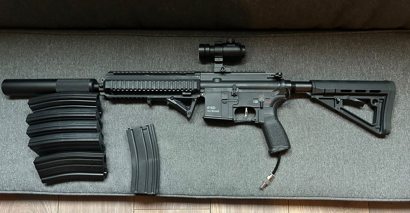 Afbeelding 1 van HK416 Hpa DMR classic army