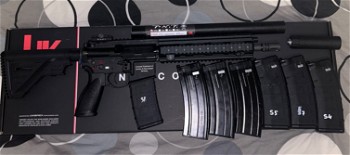 Afbeelding 2 van HK416A5 GBB GEN3 + 7 MAGZ + TNT(upgrade)