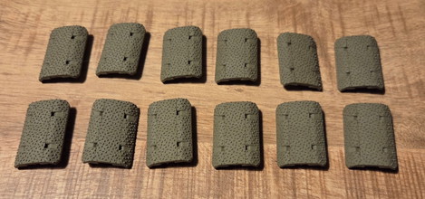 Image for 12x Original Magpul M-LOK Rail Cover Type 2 Tan/FDE