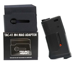 Image for Project Airsoft TAC-41 to M4 Magazine Adaptor - TAN