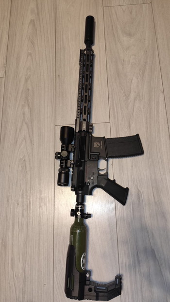 Imagen 4 de Valken AR-1 HPA First Strike DMR Midwest industries full hpa set