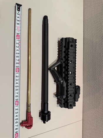 Afbeelding 2 van 10inch handguard + Outer/inner barrel + hop-up unit