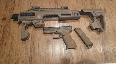Afbeelding van glock 19X met  CAA RONI G1 KIT FOR GLOCK