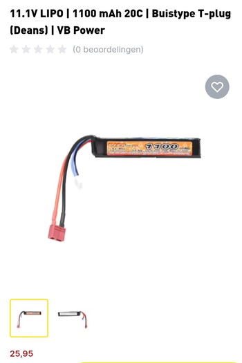 Image 4 pour 3x lipo 11.1v   1100mah