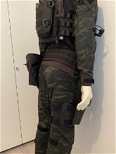 Afbeelding van Black camo uniform