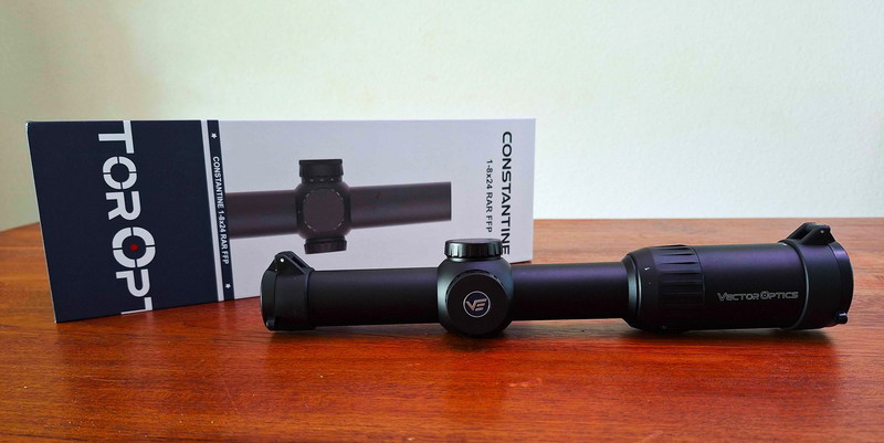 Imagen 1 de NIEUW! Vector Optics CONSTANTINE 1-8 x 24 FFP RAR lpvo
