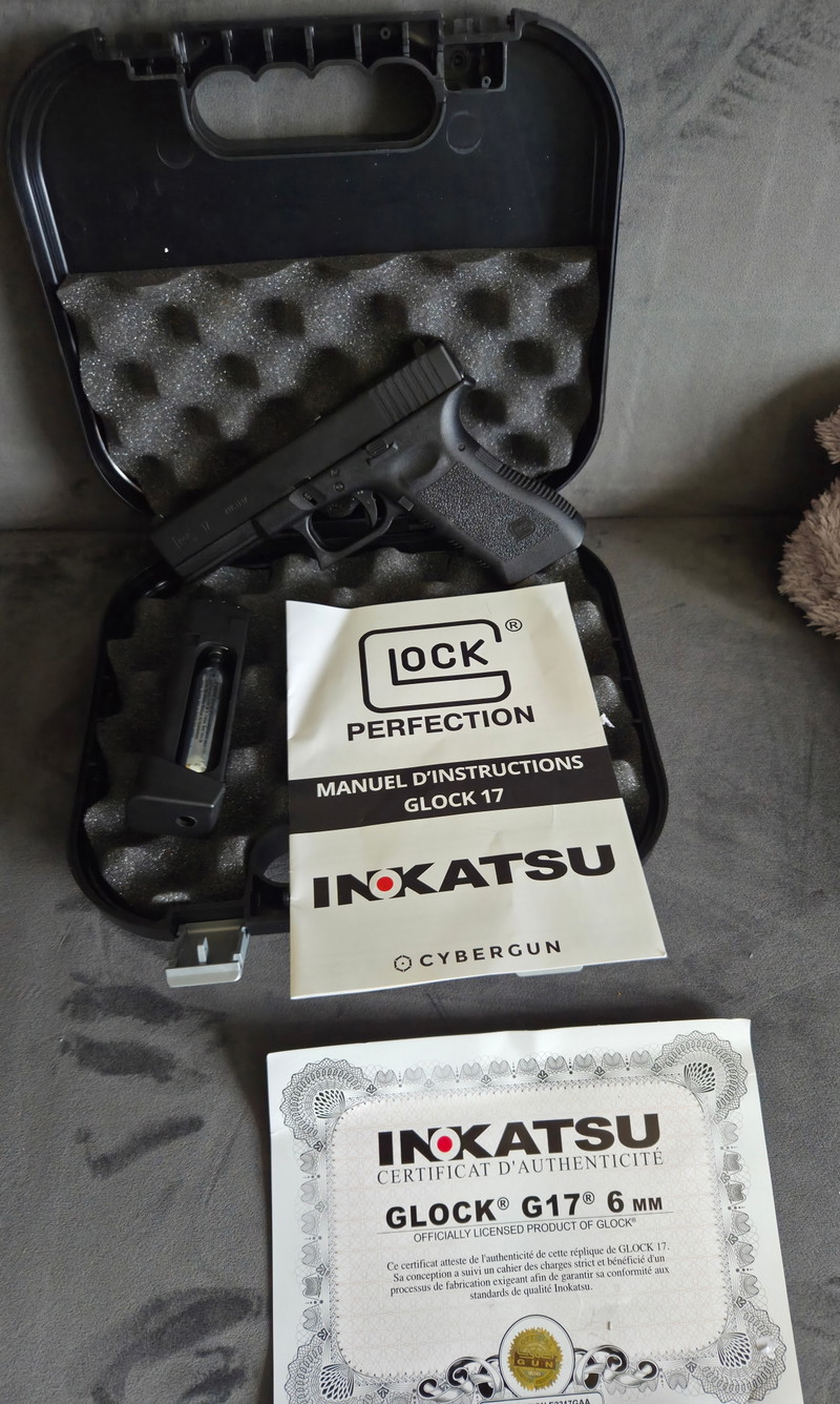 Afbeelding 1 van INOKATSU  GLOCK 17 CO2 BLOWBACK