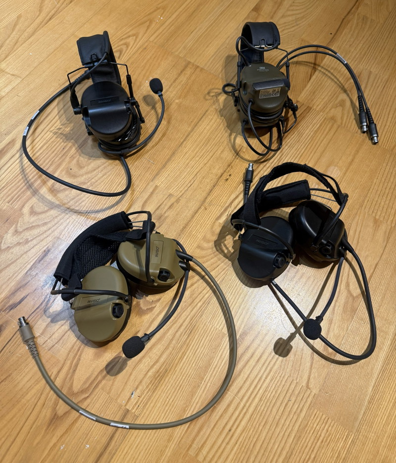 Image 1 for 3M Peltor Comtac XPI and Invisio T5 IntelliCable Headset