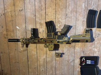 Image 2 for Krytac M4 2017 desert camo met patroonhouders