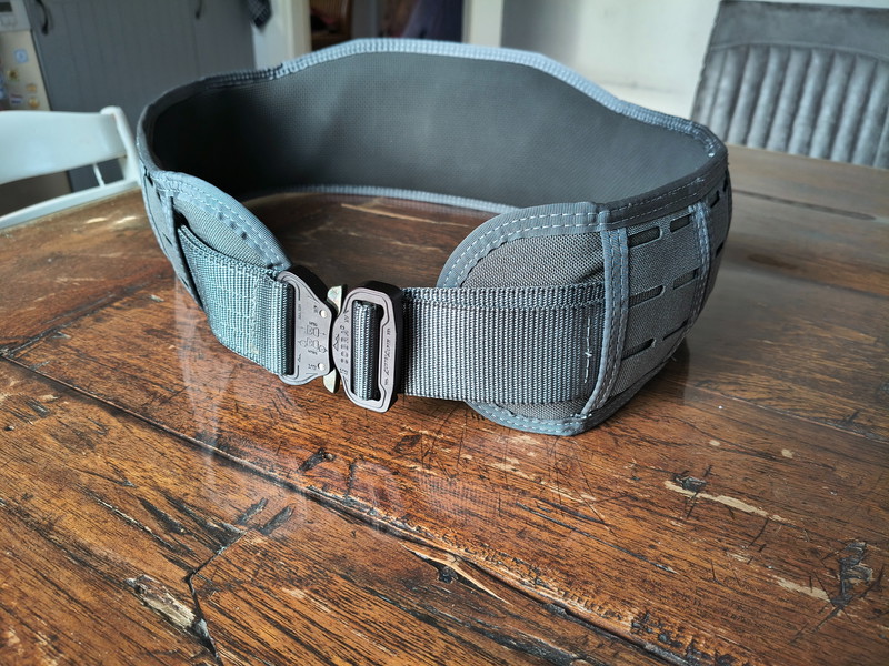 Image 1 for HSG Laser Slim-Grip Slotted Padded Belt