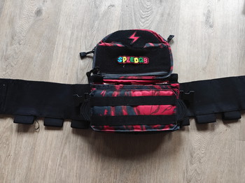 Image 2 pour SpeedQB chest rig red tiger