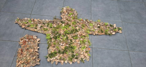 Image for Stalker ghillie combat cape brown oak