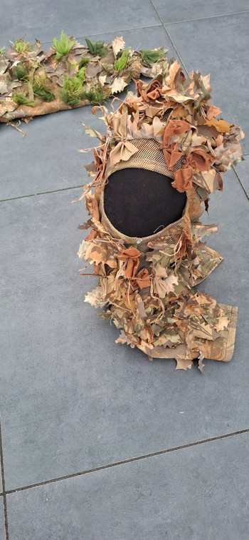 Imagen 4 de Stalker ghillie combat cape brown oak